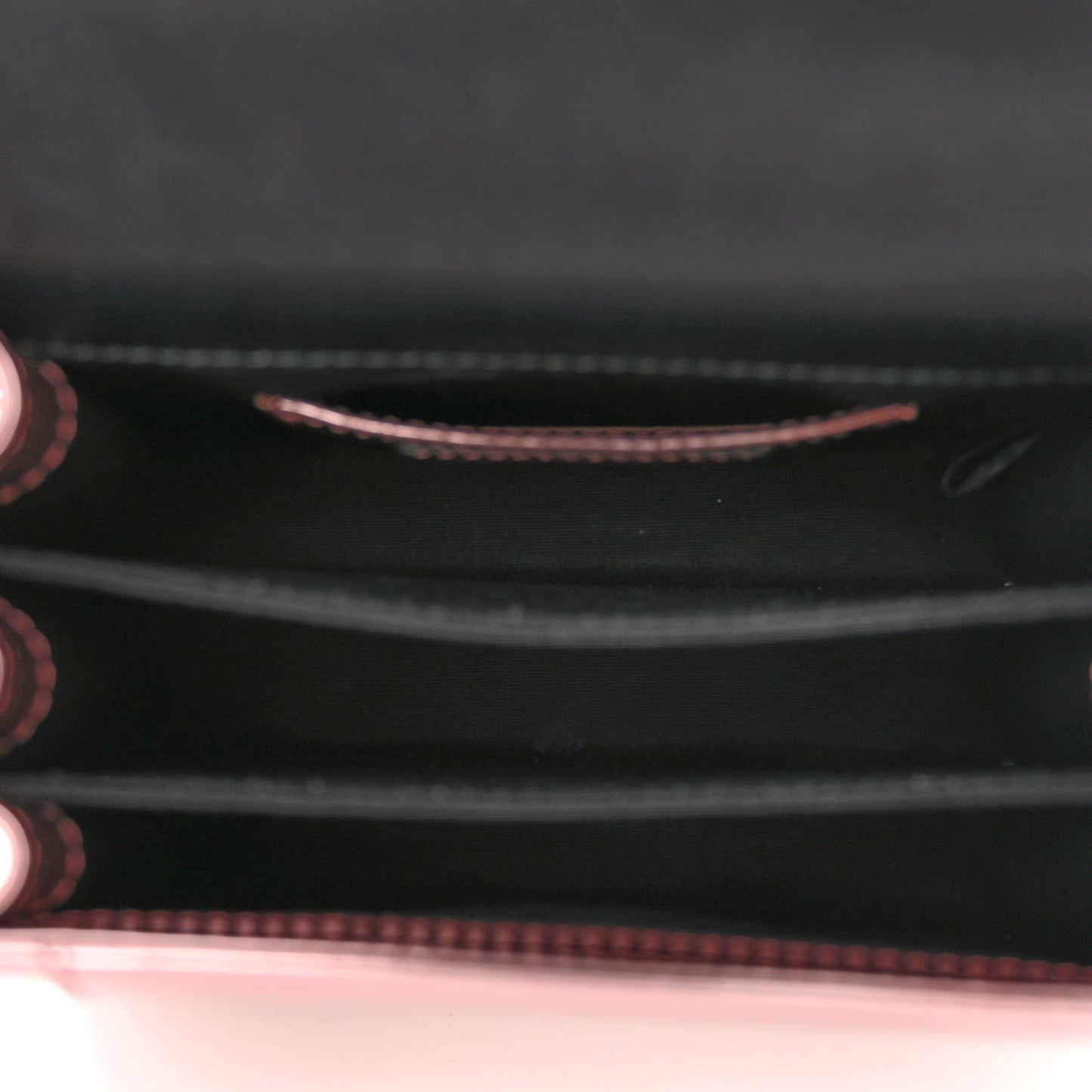 Metallic Calfskin Serpenti Forever Top Handle Rose Quartz