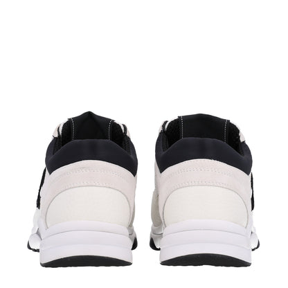 Chanel Mesh Suede Calfskin Grained Calfskin Womens CC Sneakers 38 White Black 6 of 10