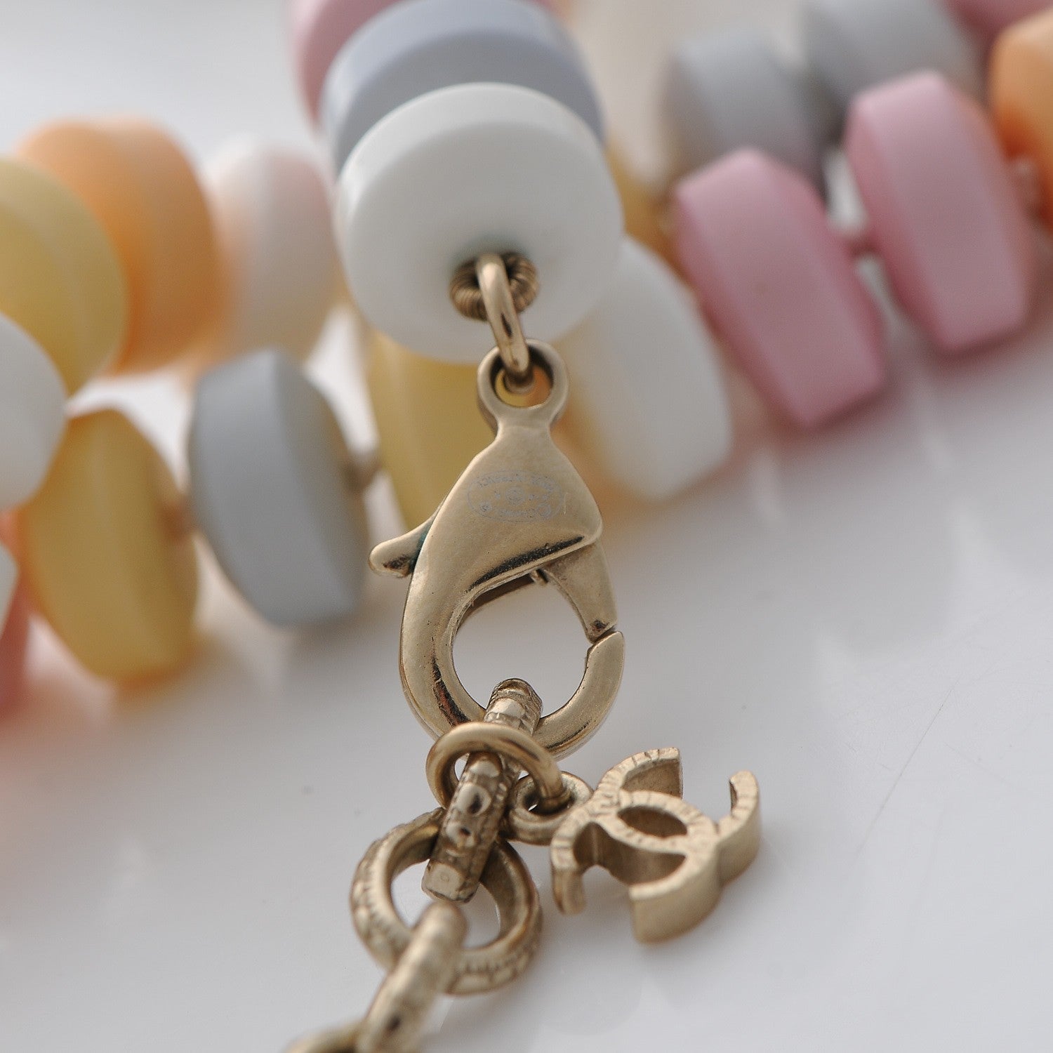 Chanel Candy CC Double Strand Necklace Multicolor 5 of 5