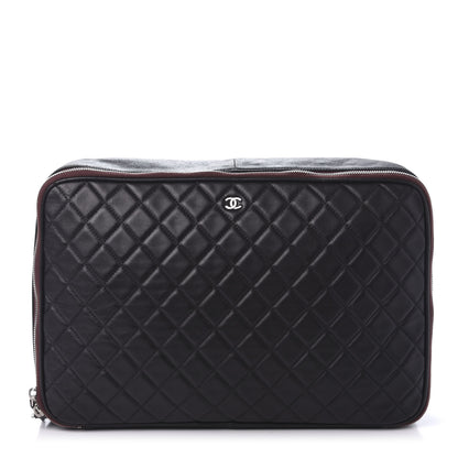 Chanel Lambskin Quilted Laptop Case Black 1 of 13