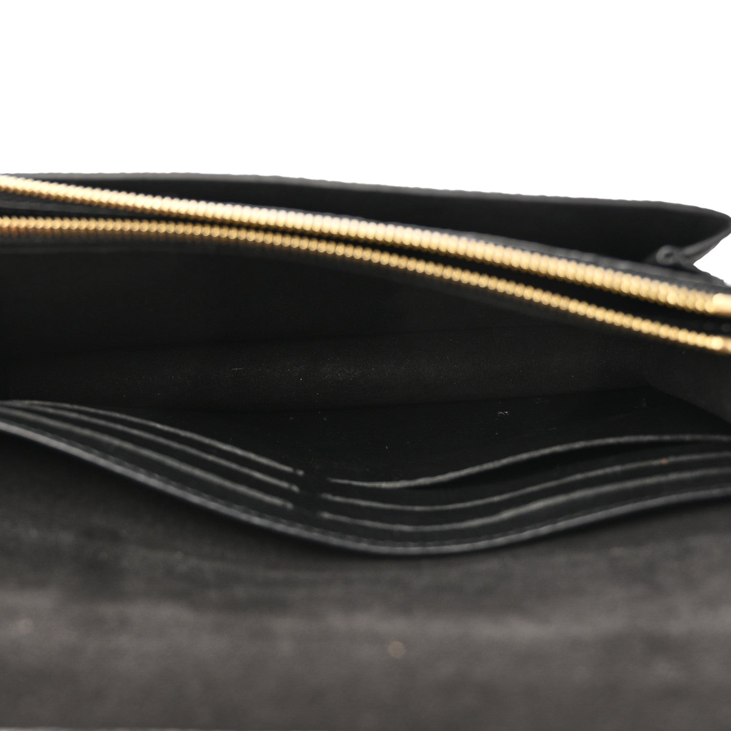 Louis Vuitton Empreinte Vavin Chain Wallet Black 5 of 10
