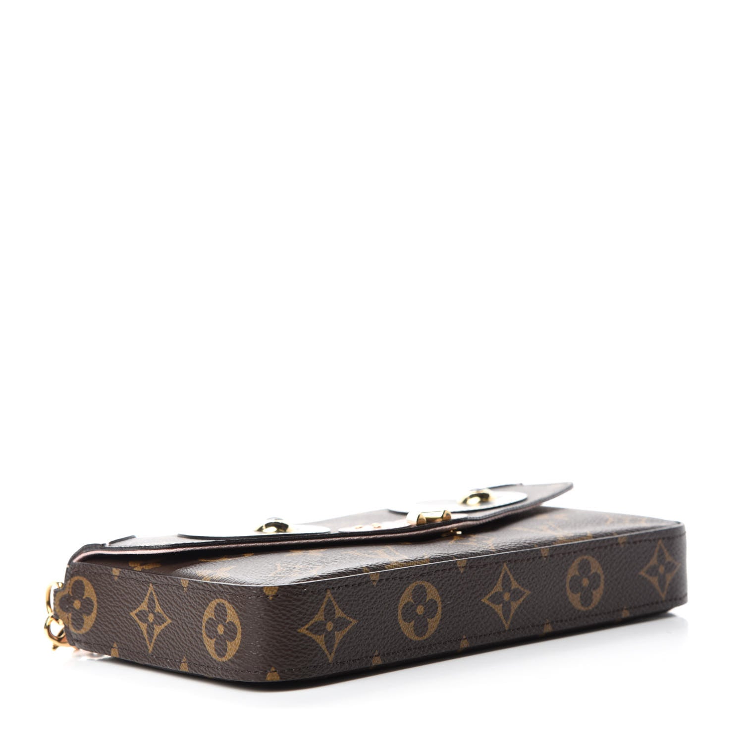 Louis Vuitton Monogram Valentine Dog Pochette Felicie Chain Wallet 4 of 15