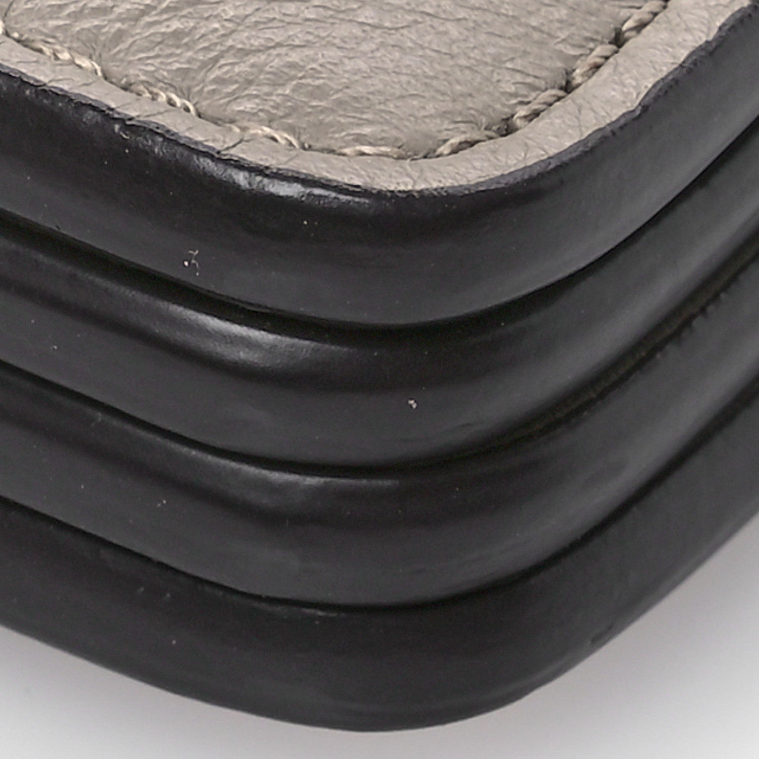 Chloe Suede Calfskin Small Faye Top Handle Bag Motty Grey 10 of 11