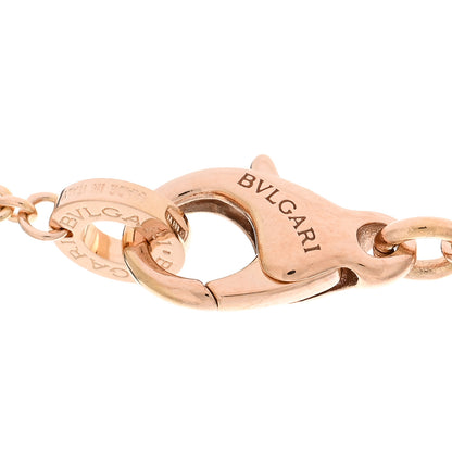 Bulgari 18K Rose Gold Diamond BVLGARI BVLGARI Open Work Pendant Necklace 4 of 4