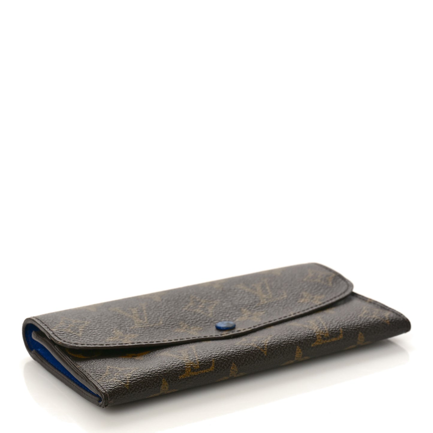 Monogram Emilie Wallet Blue