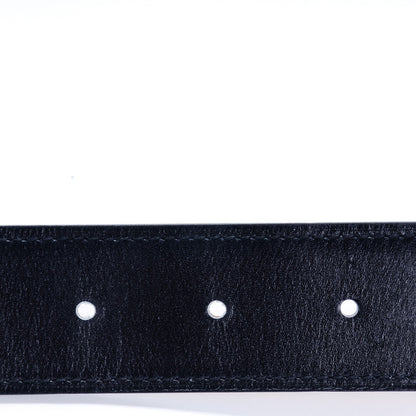 Hermes Box Togo 32mm H Belt 85 Black Gold 4 of 8