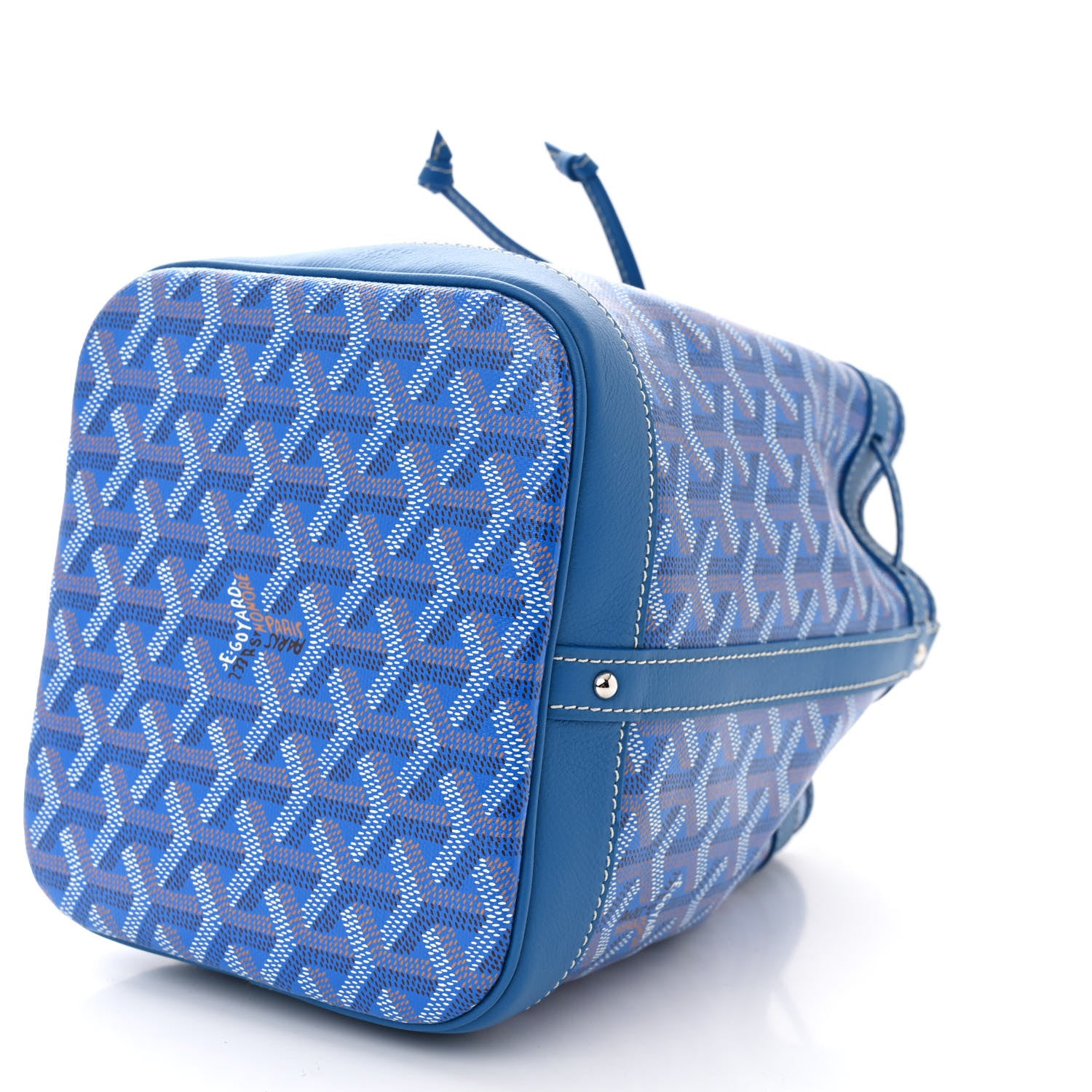 Goyard Goyardine Petit Flot Bucket Bag PM Sky Morning 9 of 9