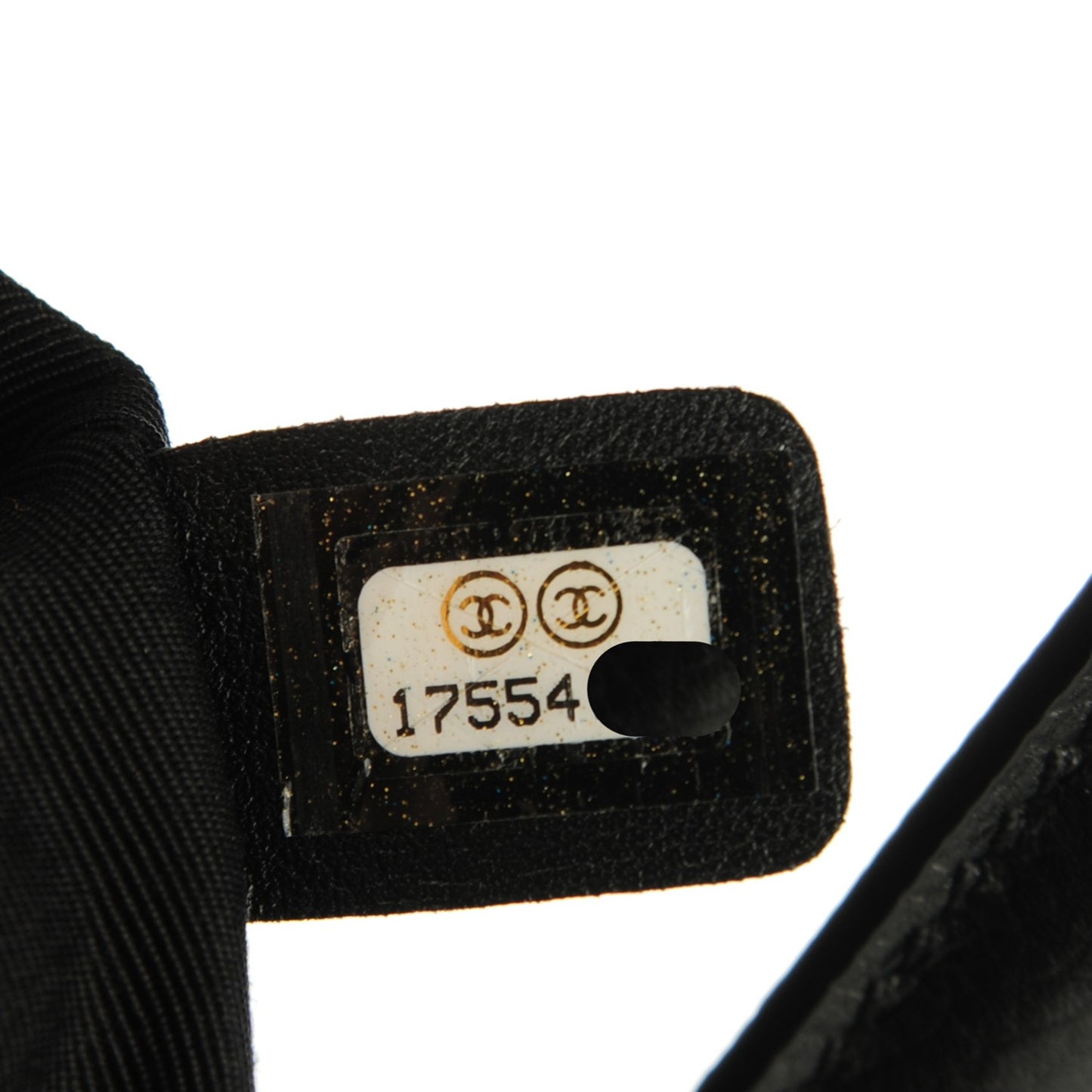 Calfskin Small Cerf Shopper Tote Black