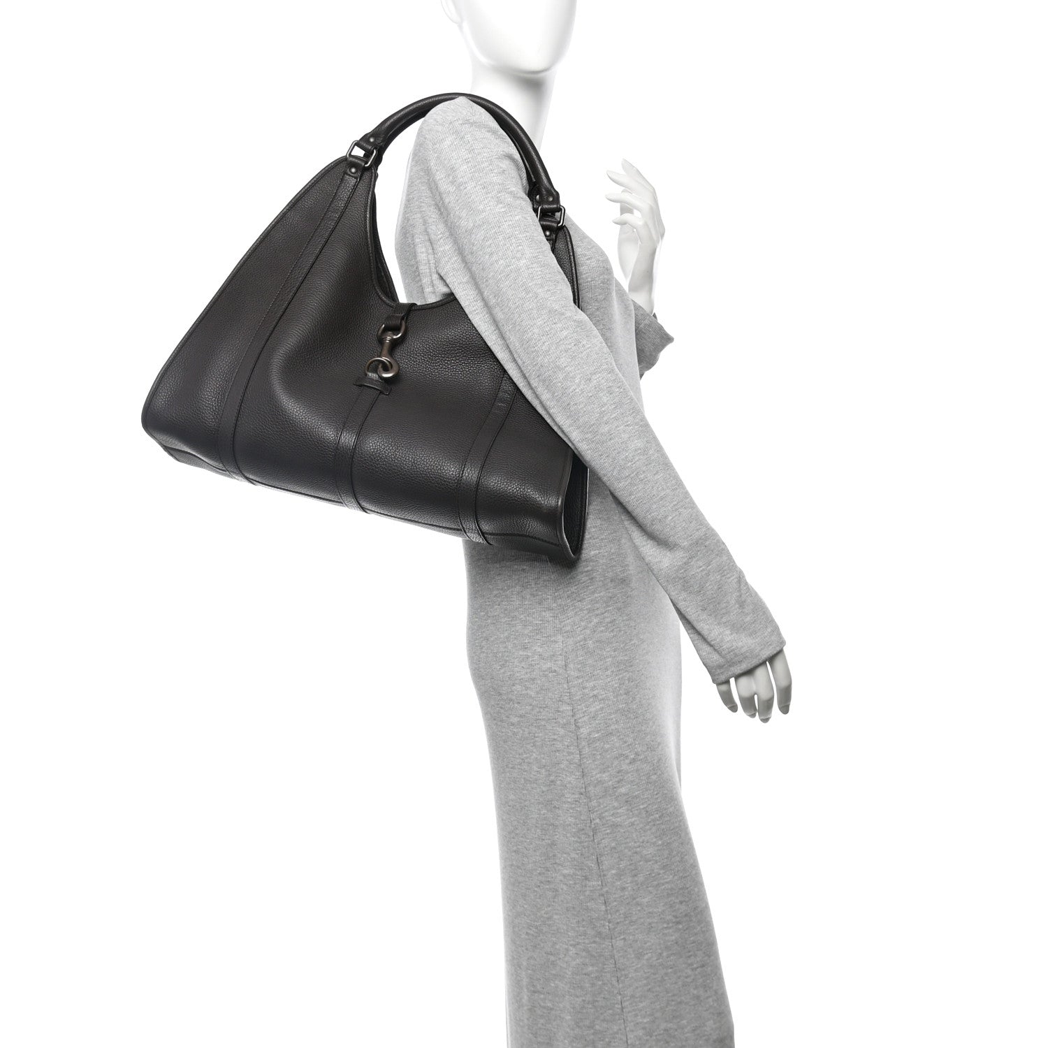 Gucci Pebbled Calfskin Large Joy Shoulder Bag Brown 2 of 14