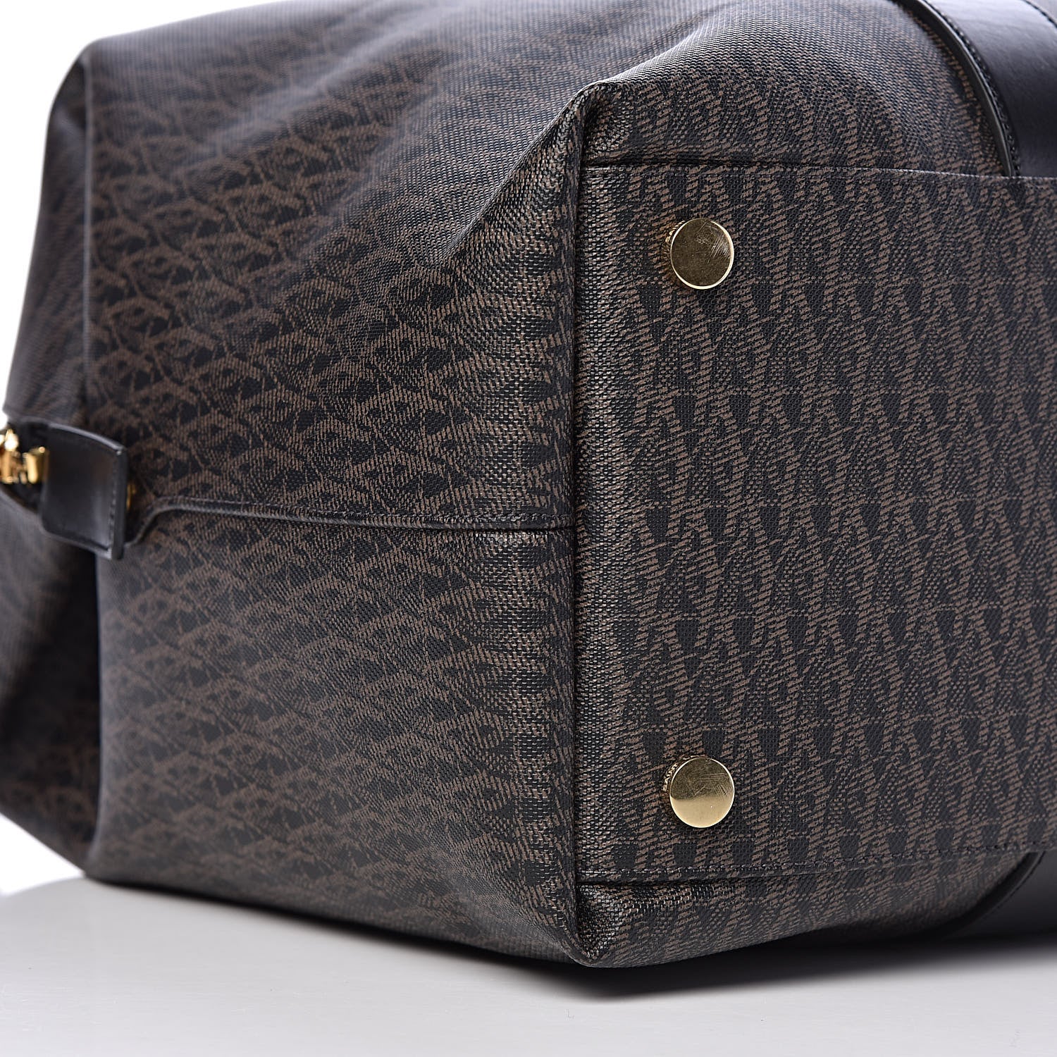 Saint Laurent Toile Classic Monogram Hold-All Duffle Black 8 of 11