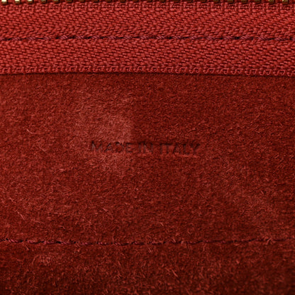 Celine Grained Calfskin Nano Belt Bag Ruby 7 of 10