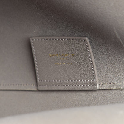 Saint Laurent Calfskin Large Shopping Tote Taupe 9 of 15