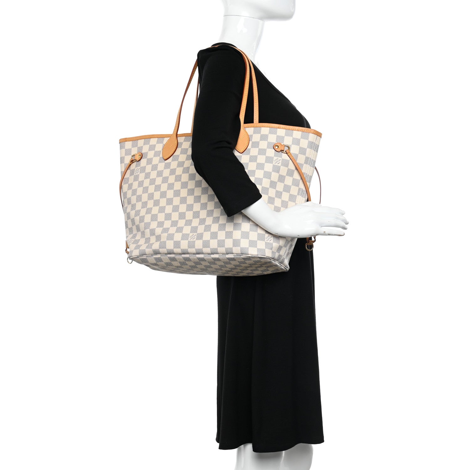 Louis Vuitton Damier Azur Neo Neverfull MM 2 of 11