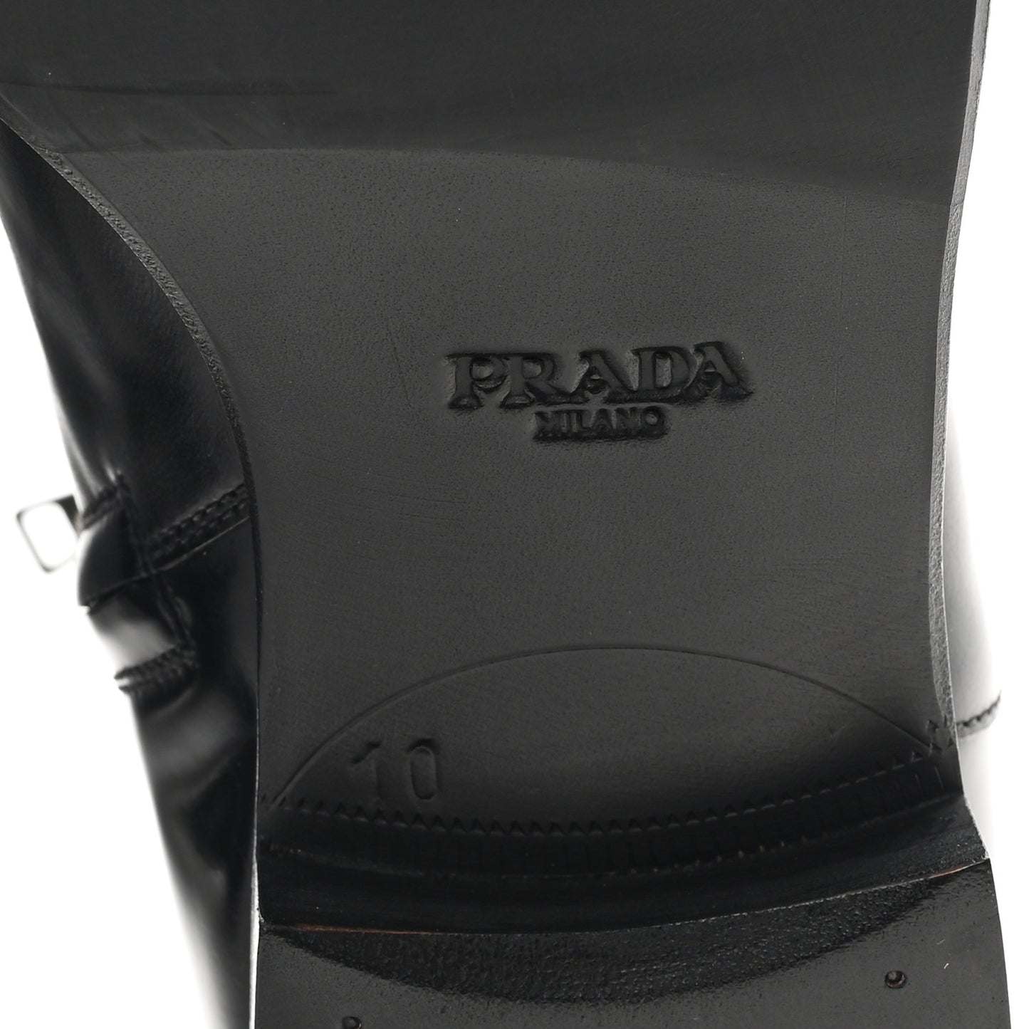 Spazzolato Sfumato Mens Square Toe Ankle Boots 10 Black Argento