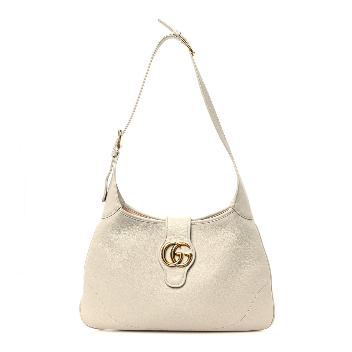 Gucci Goatskin Medium Aphrodite Shoulder Bag Mystic White 1 of 12