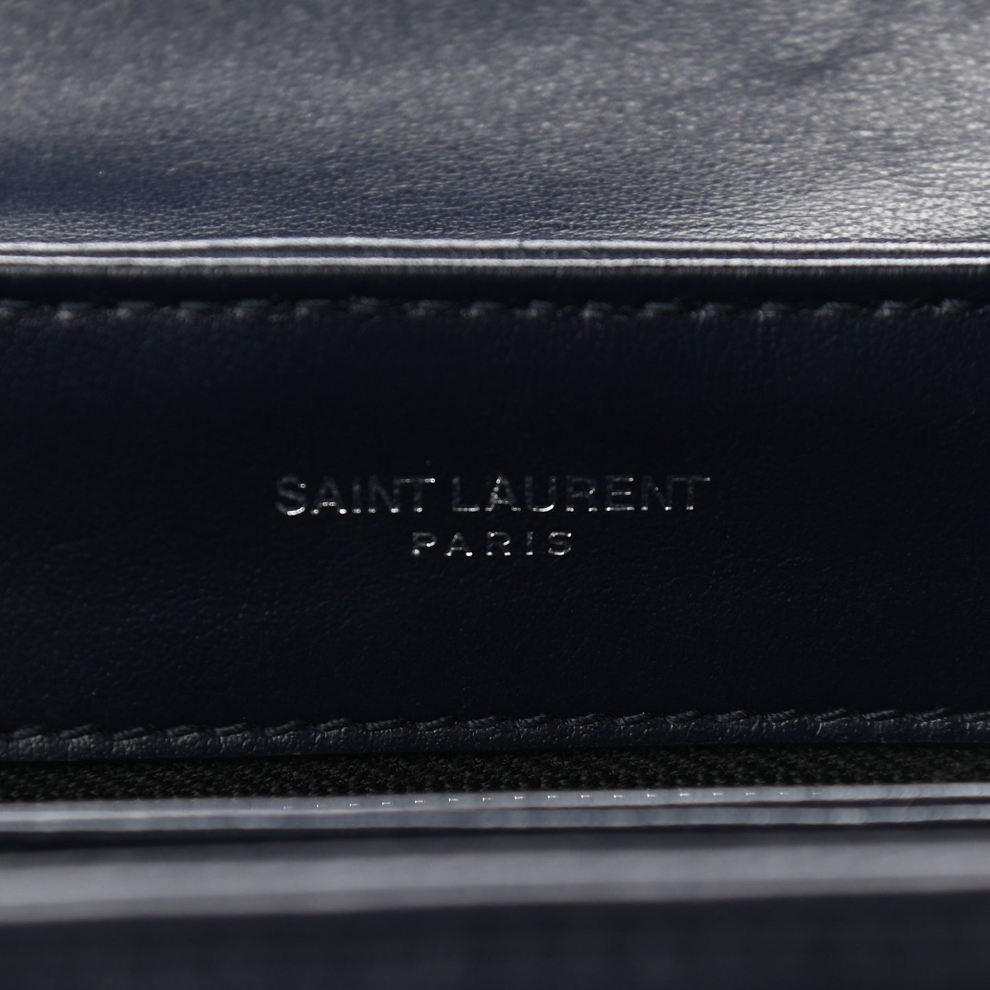 Calfskin Y Quilted Monogram Toy Loulou Crossbody Bag Black