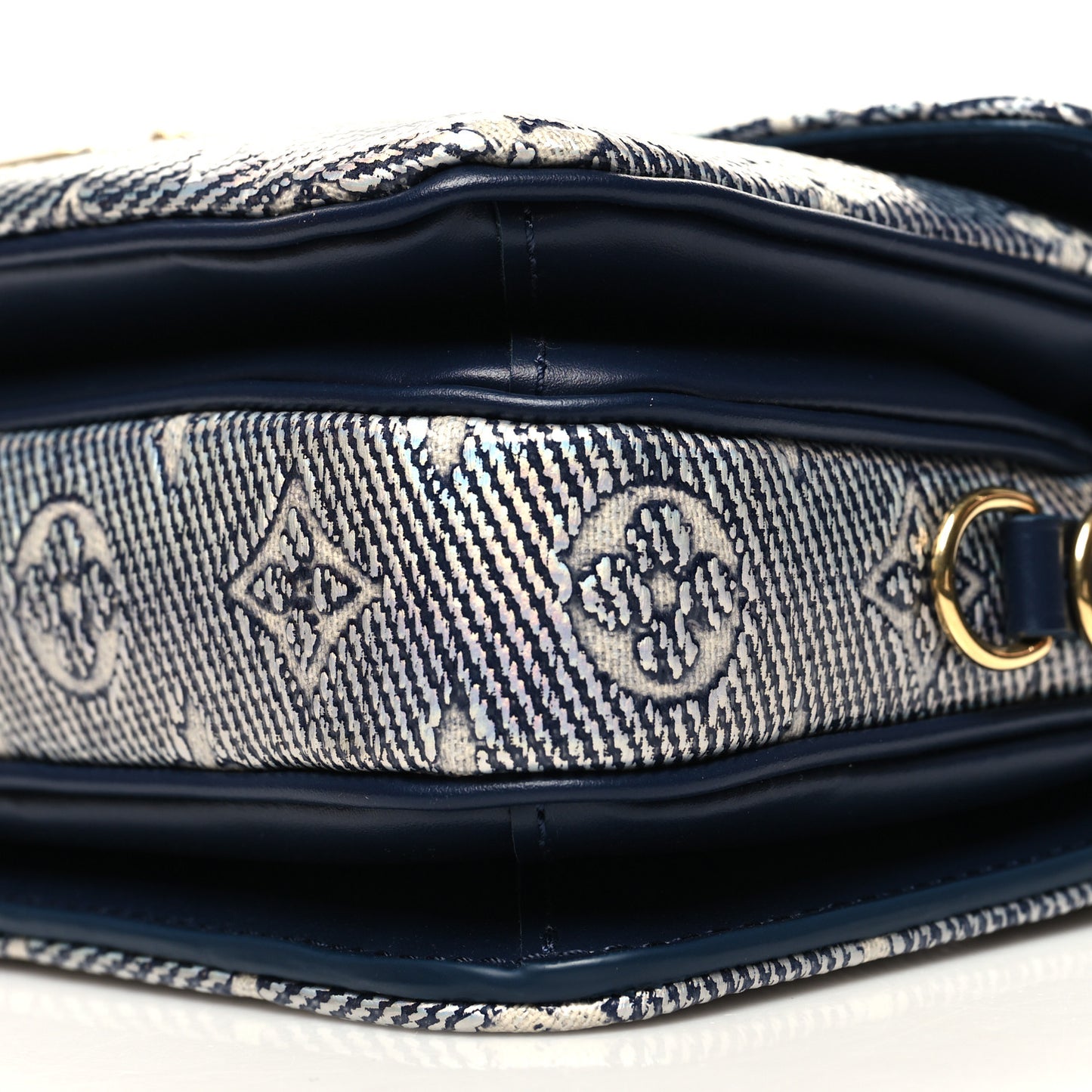 Monoglam Pochette Metis East West Blue