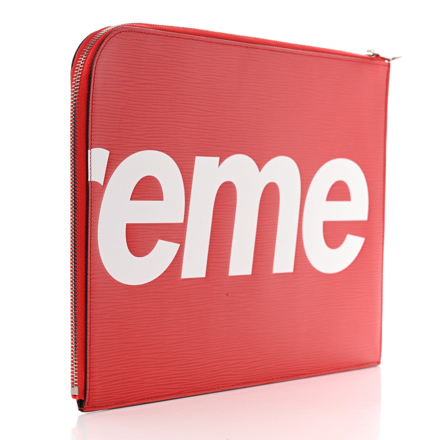 Louis Vuitton X SUPREME Epi Pochette Jour GM Red 3 of 12