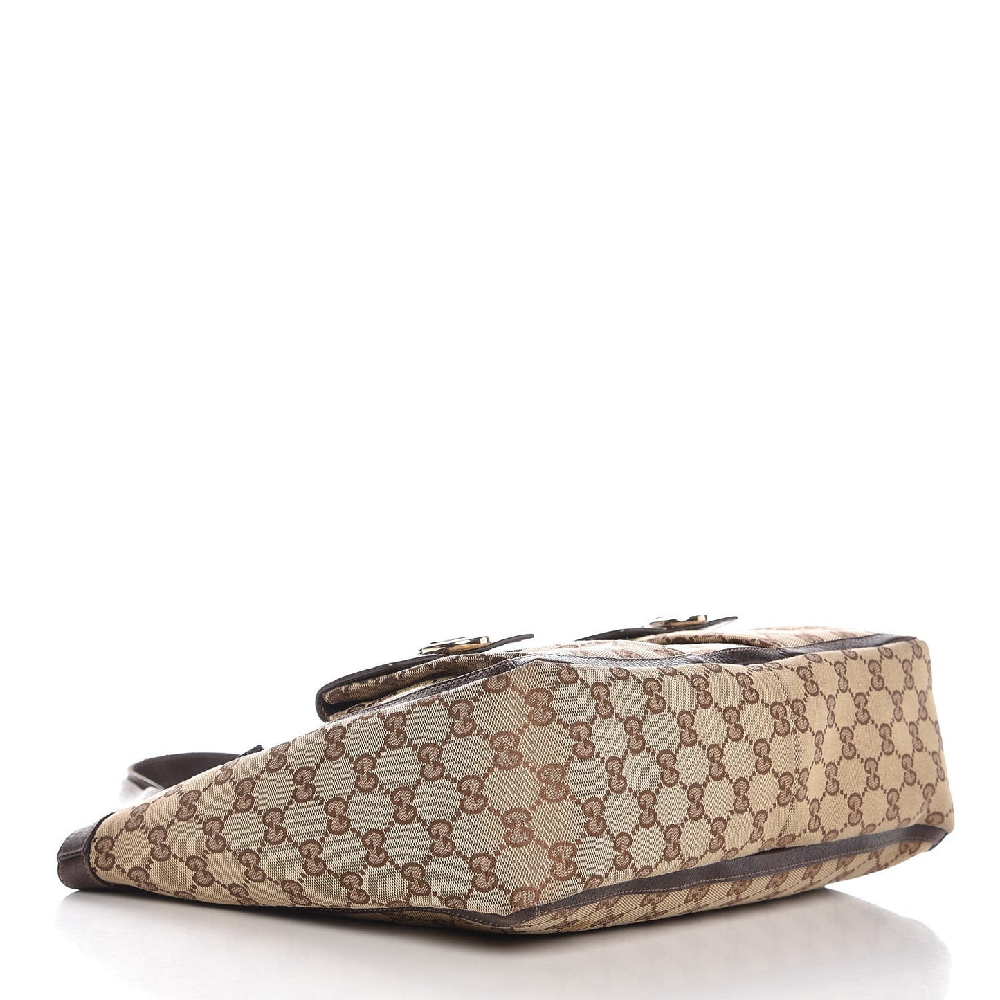 Monogram Abbey D Ring Tote Dark Brown