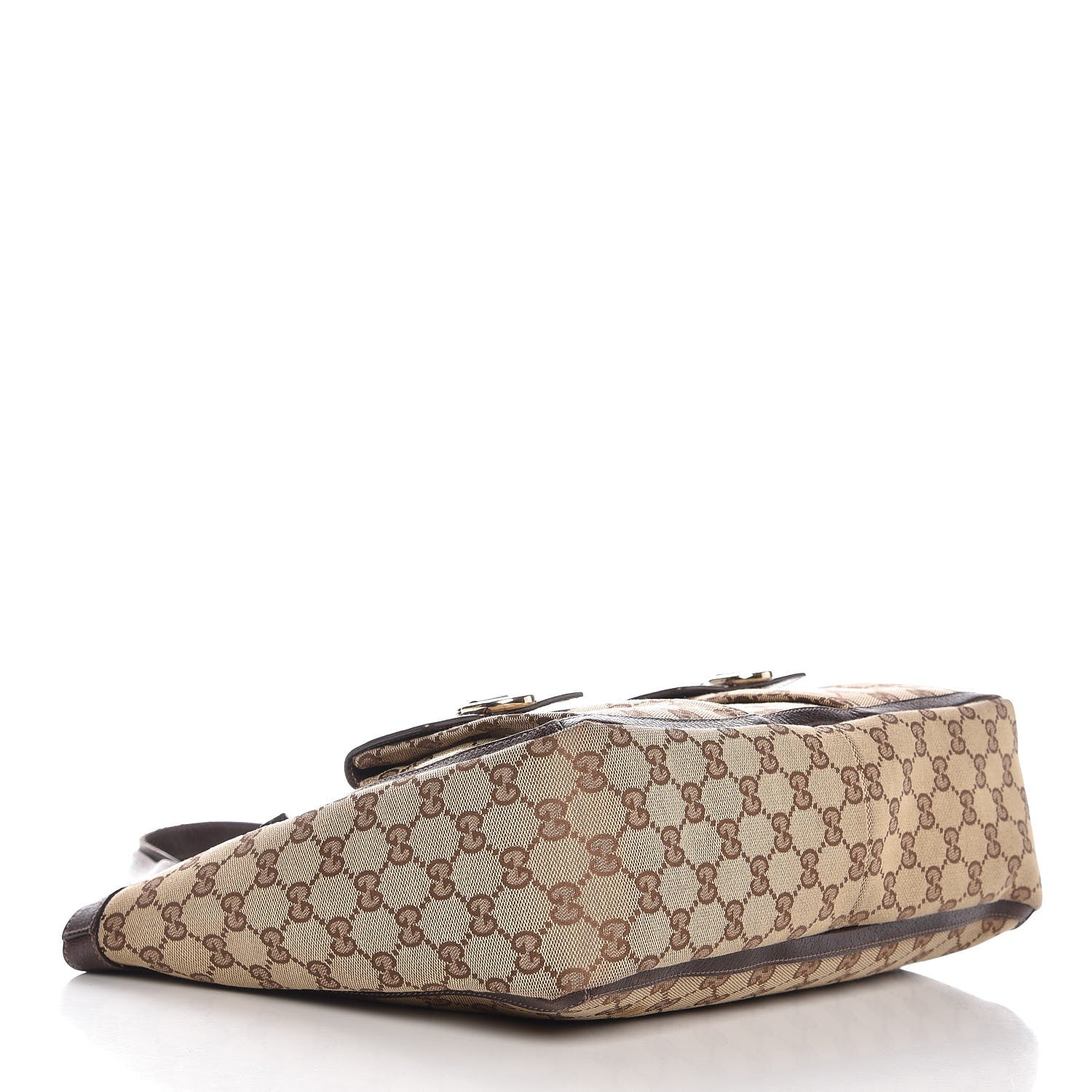 Gucci Monogram Abbey D Ring Tote Dark Brown 4 of 10