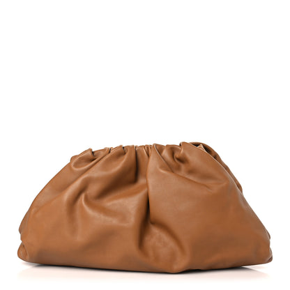 Bottega Veneta Smooth Butter Calf The Pouch Oversized Clutch Cammello 1 of 8