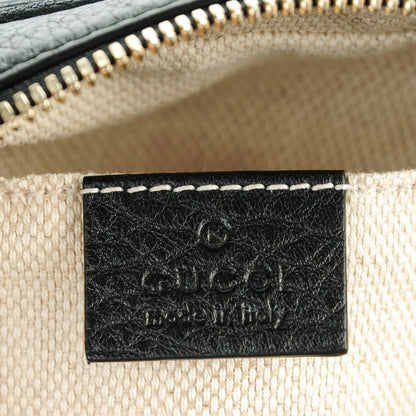 Gucci Pebbled Calfskin Small Soho Disco Bag Black 6 of 7