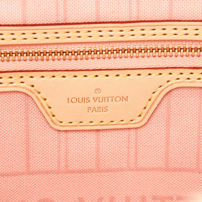 Louis Vuitton Damier Azur Tahitienne Neverfull MM 6 of 10
