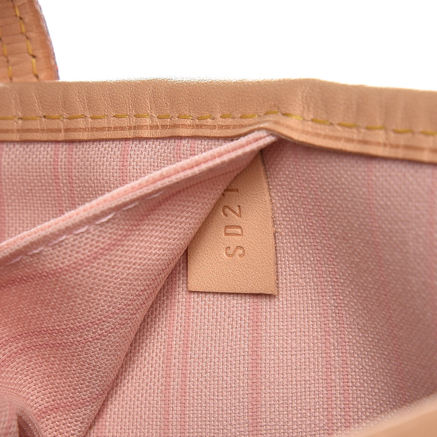 Louis Vuitton Damier Azur Neo Neverfull MM Rose Ballerine 9 of 9