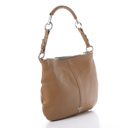 Prada Vitello Daino Hobo Cuoio 3 of 16