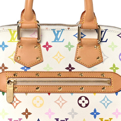 Louis Vuitton Monogram Multicolor Alma White 8 of 13