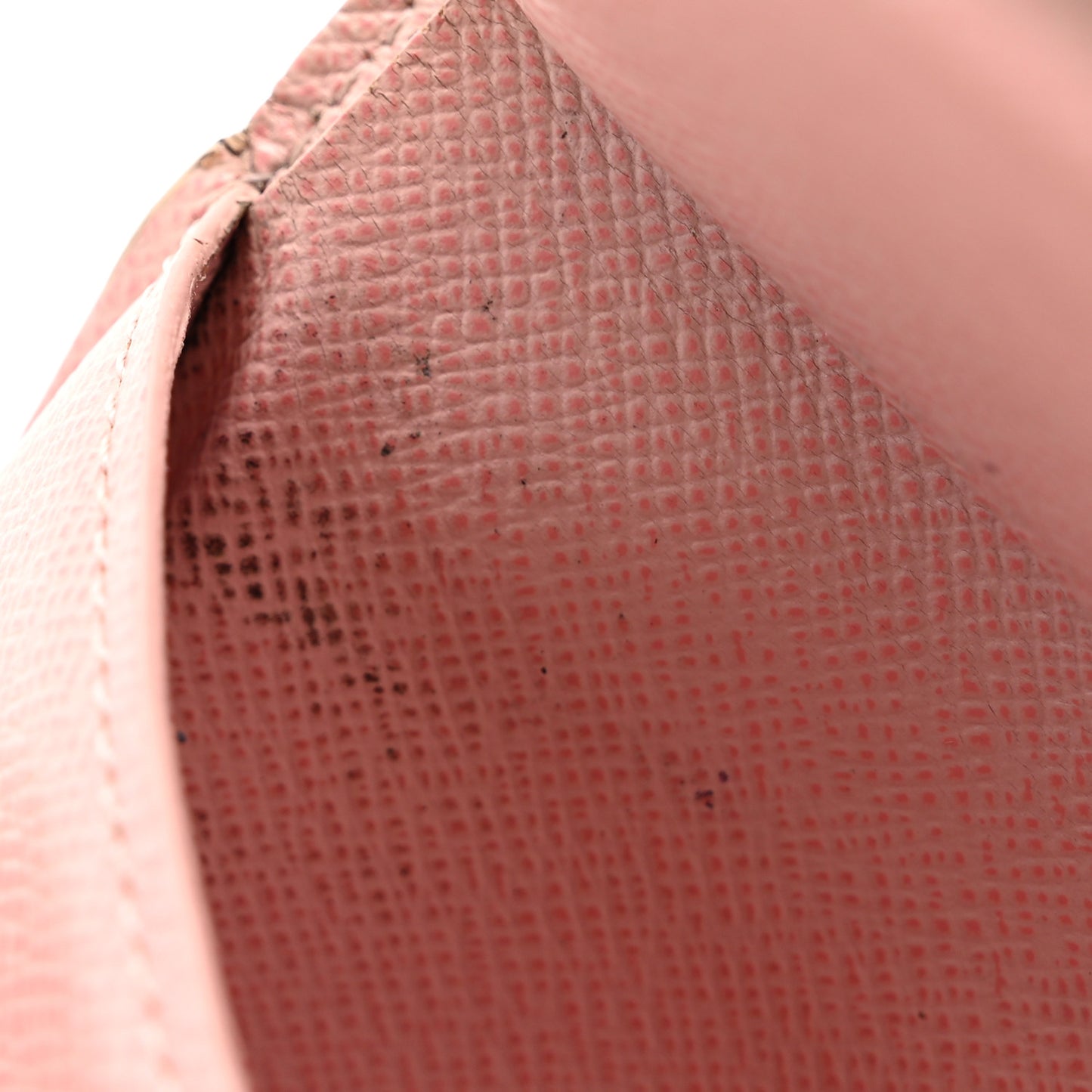 Damier Azur Victorine Wallet Rose Ballerine