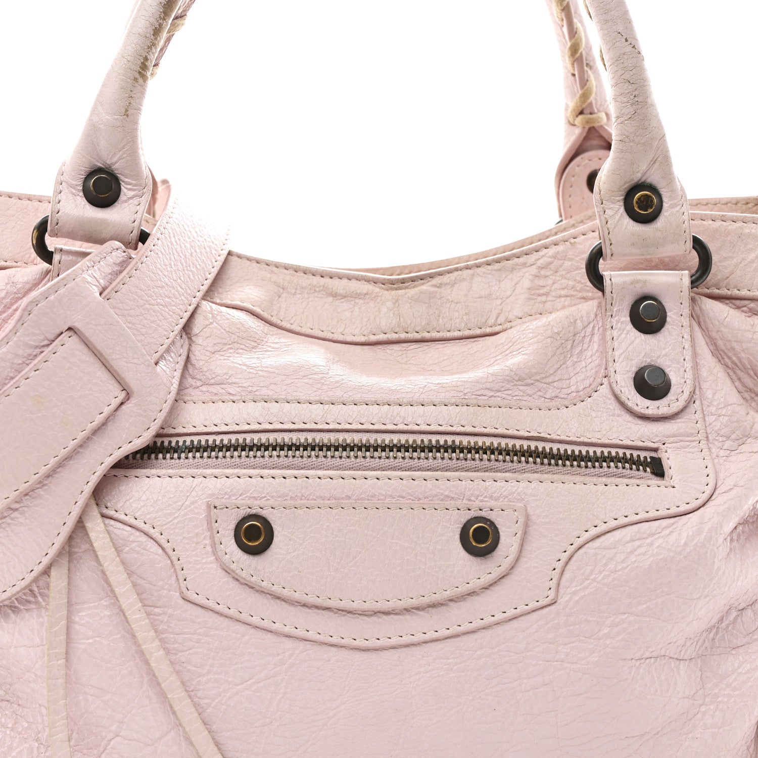 Balenciaga Agneau Classic Hardware City Rose Poudre Rose Petunia 9 of 16