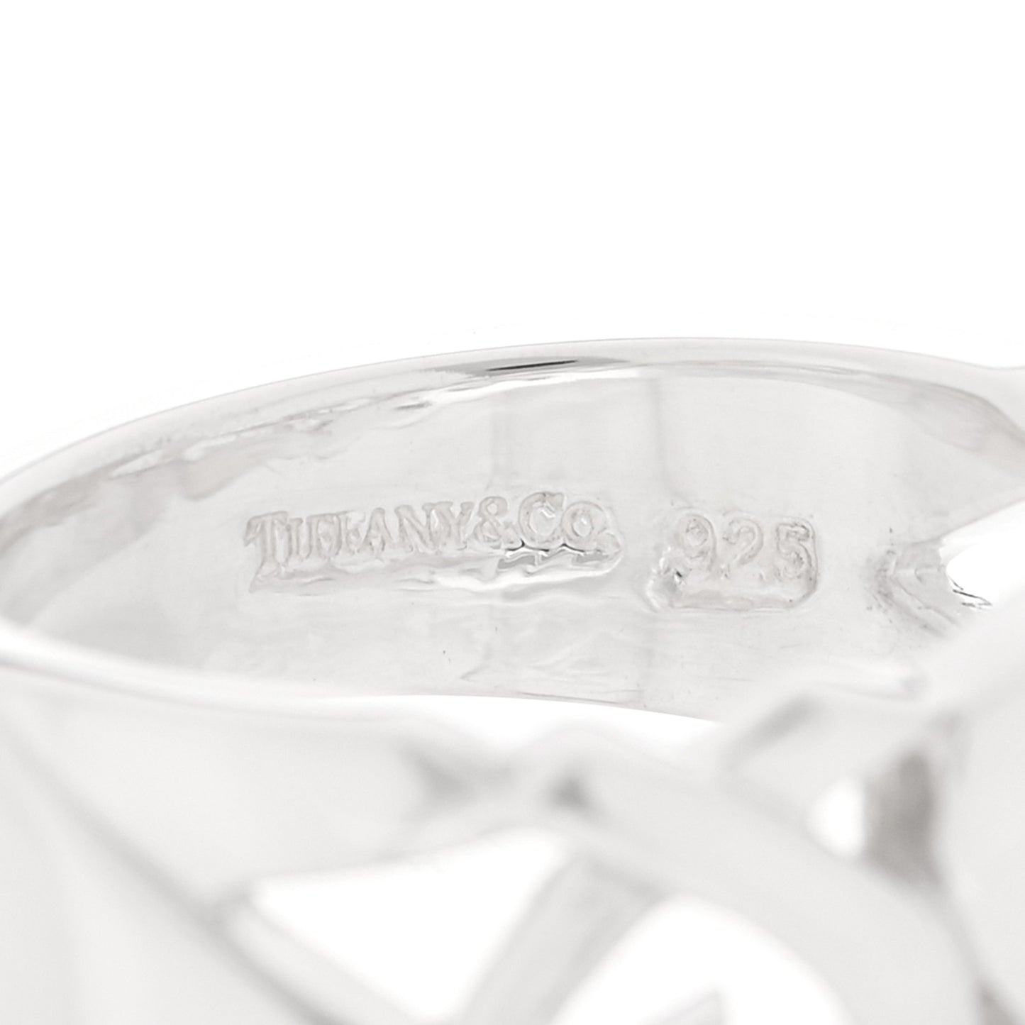 Sterling Silver Paloma Picasso Loving Heart Band Ring 54 7