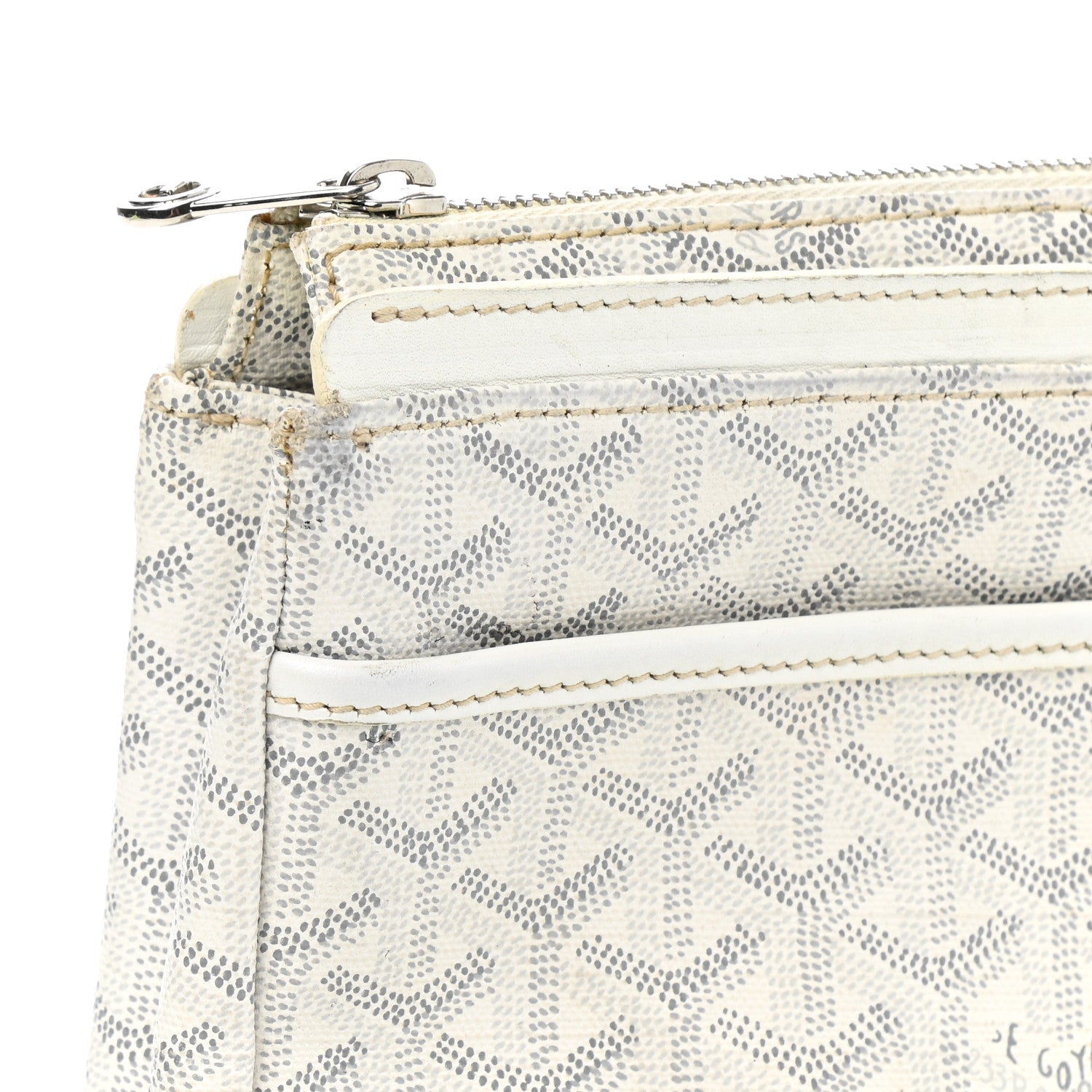Goyard Goyardine Miroir Toiletry Bag PM White 12 of 13