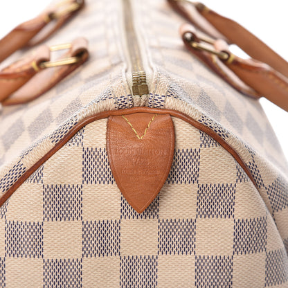 Louis Vuitton Damier Azur Speedy 35 6 of 31