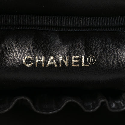 Chanel Caviar Vanity Cosmetic Case Black 6 of 9
