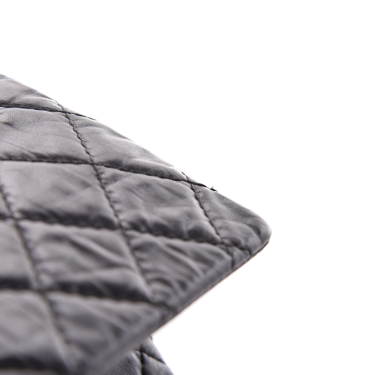Aged Calfskin Quilted 2.55 Reissue 226 Flap Black