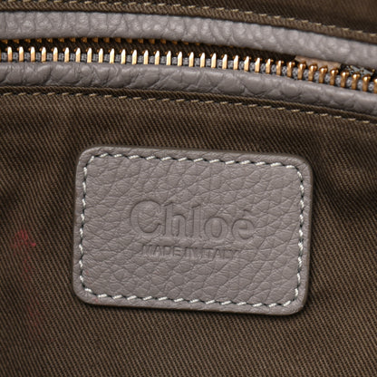 Chloe Calfskin Medium Marcie Satchel Cashmere Grey 8 of 10