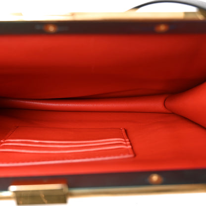 Celine Smooth Calfskin Mini Clasp Bag Black 5 of 9