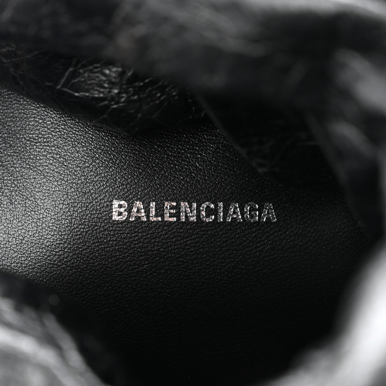 Balenciaga Agneau Arena Small Puffer Bag Black 6 of 9