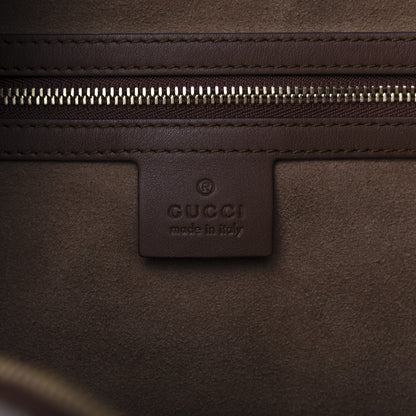 Gucci GG Supreme Monogram Large Linea A Hobo Light Brown 8 of 9