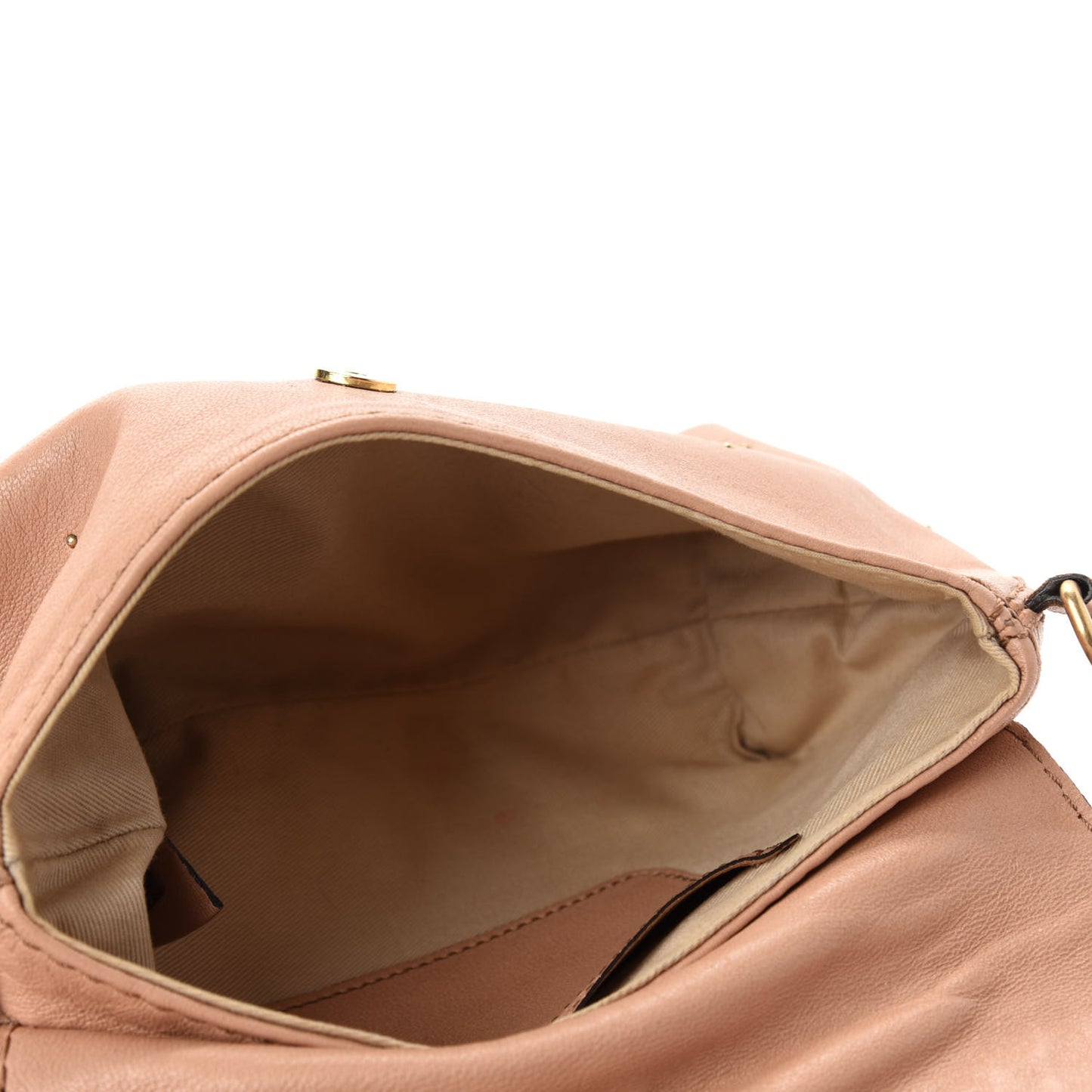 Calfskin Studded Marcie Pochette Crossbody Bag Blushy Pink