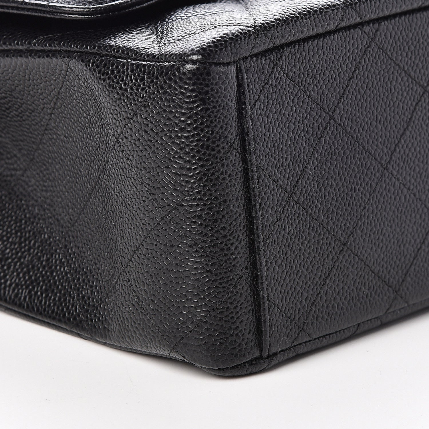 Chanel Caviar Quilted Maxi Double Flap Black 9 of 10