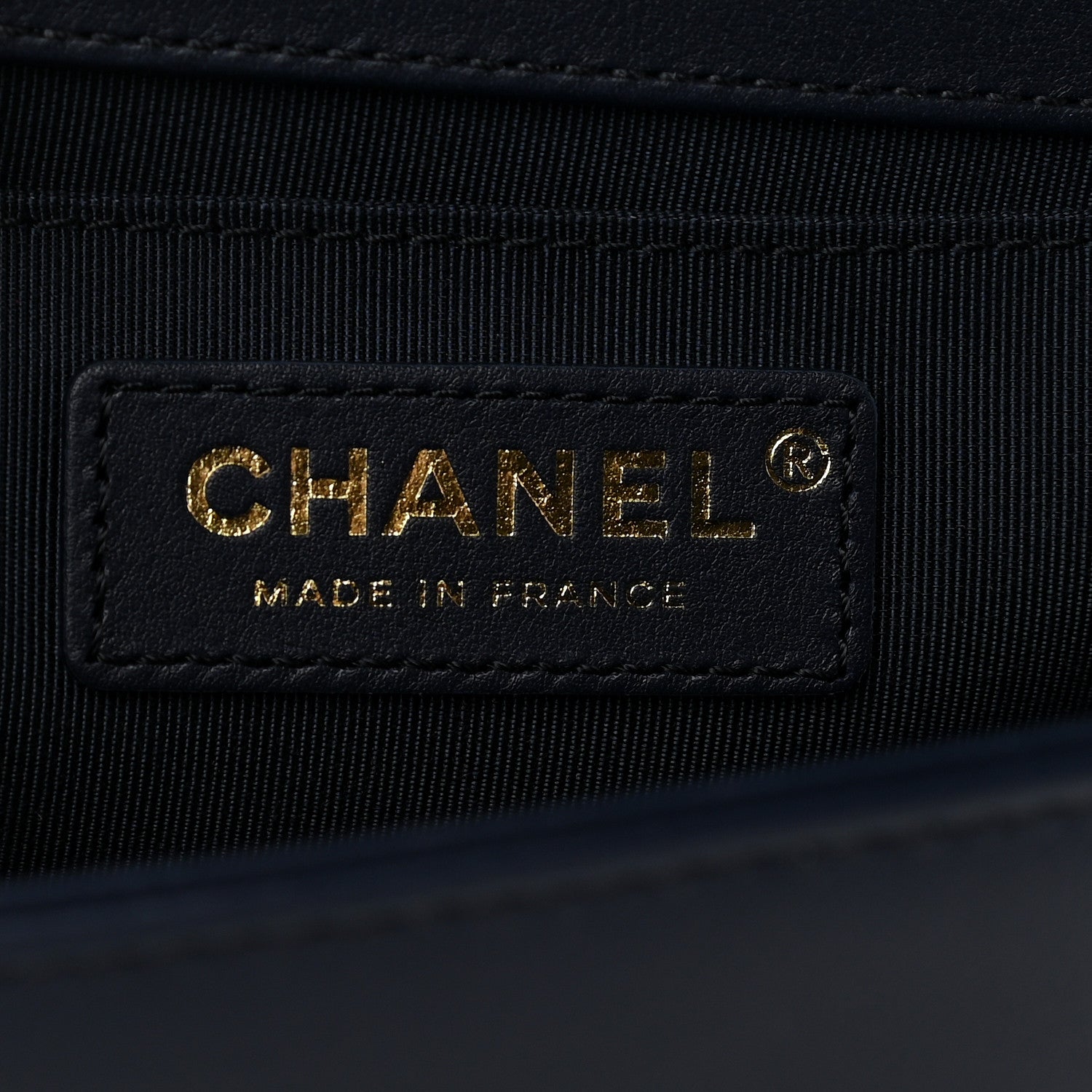Chanel Calfskin Medium Boy Logo Top Handle Flap Navy 6 of 9
