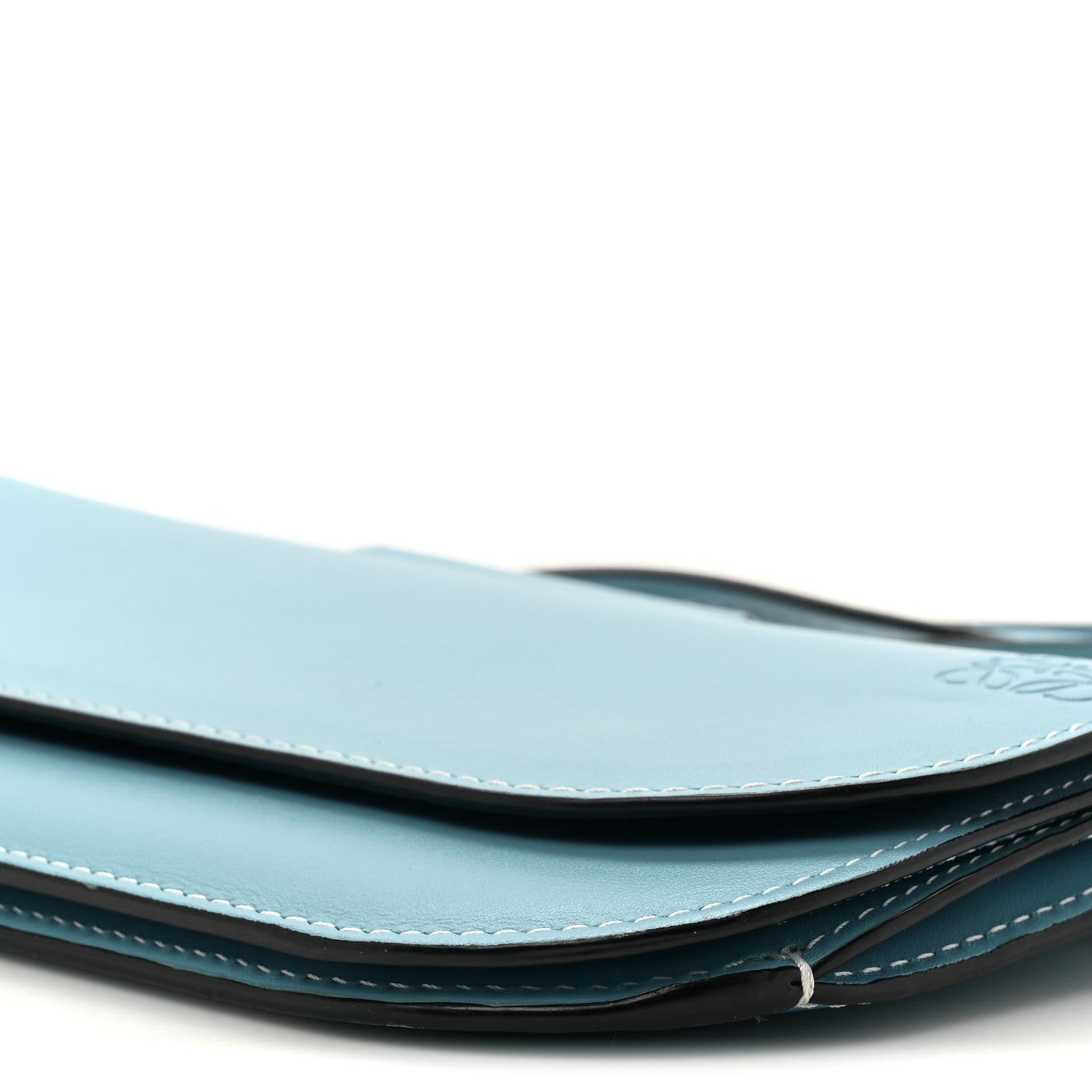 Loewe Smooth Calfskin Gate Pochette Light Blue 10 of 14