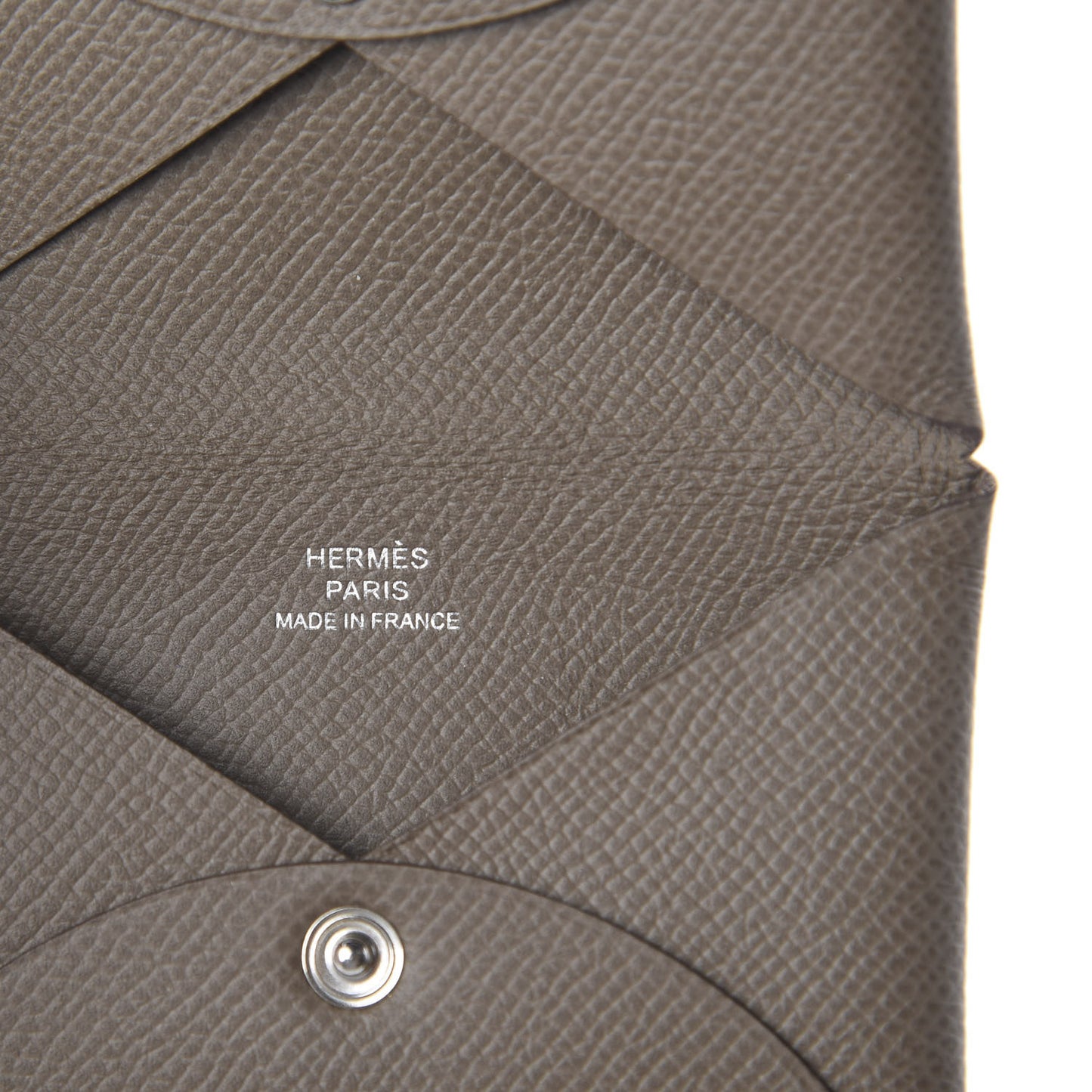 Epsom Calvi Card Case Etoupe