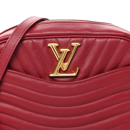 Louis Vuitton Calfskin New Wave Camera Bag Red 6 of 8