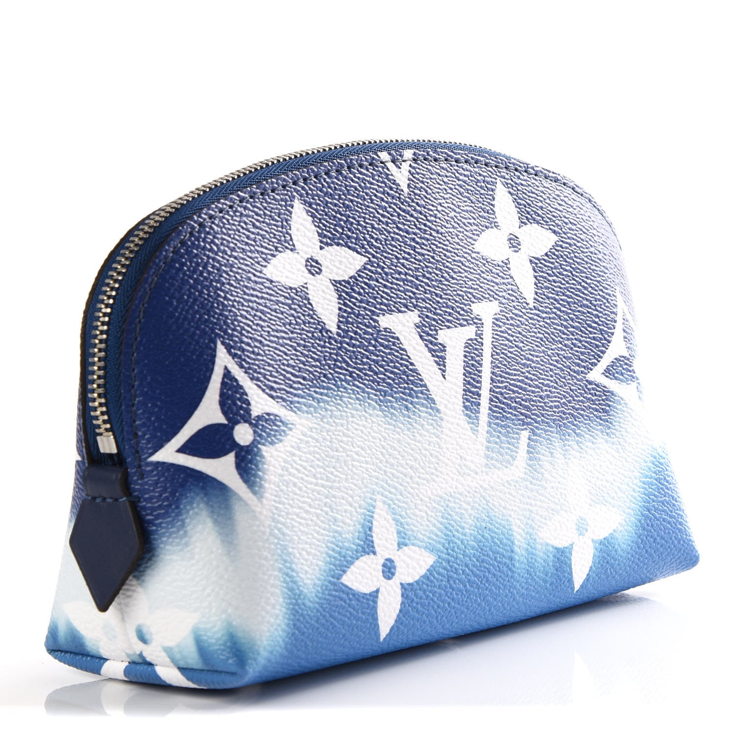 Louis Vuitton Monogram Giant Escale Cosmetic Pouch Blue 2 of 10