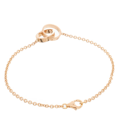 Cartier 18K Pink Gold Interlocking LOVE Bracelet 2 of 5