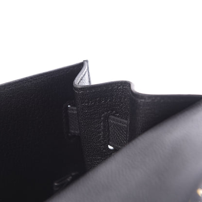 Hermes Epsom Kelly Sellier 32 Black 10 of 14